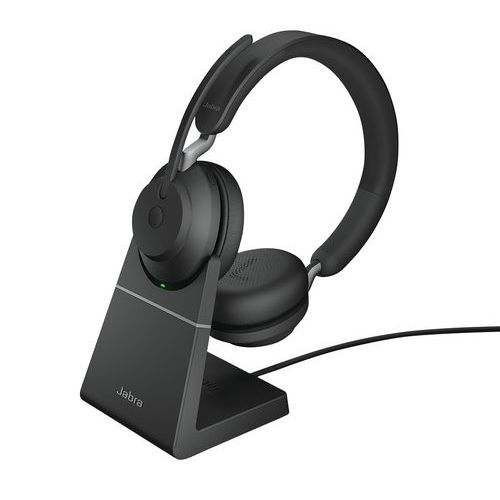 Microauriculares con cable Evolve2 65 UC Duo USB-A + Link 380a + Jabra
