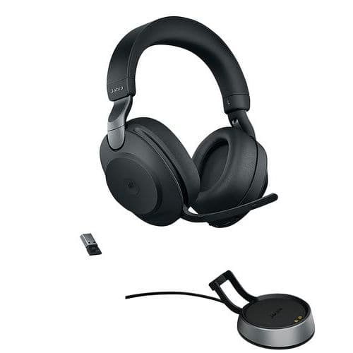 Microauriculares con cable Evolve2 85 UC Duo USB-A Link 380a - Jabra