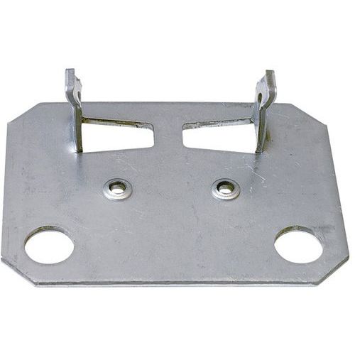 Pletina de pie de escalera - Anclaje simple - Schulte