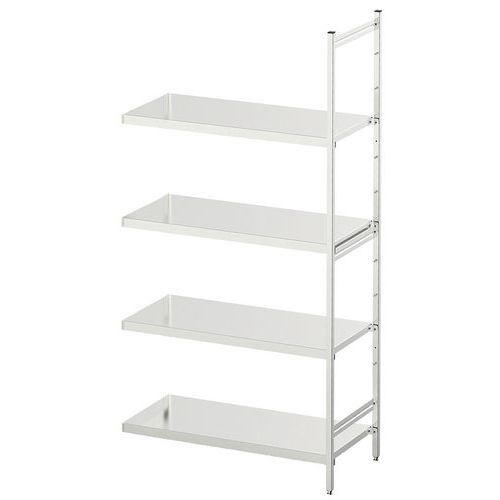 Estantería médica de acero inoxidable Norme 5 - Balda maciza - Hupfer