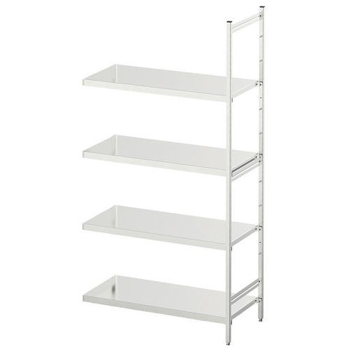 Estantería médica de acero inoxidable Norme 5 - Balda maciza - Hupfer