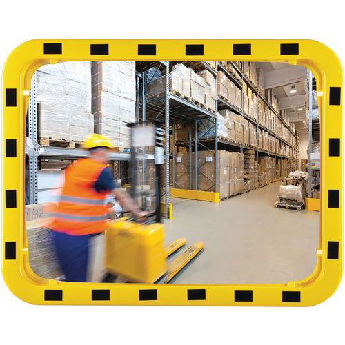Espejo para industria - Interior - Fijación en poste - EUvex