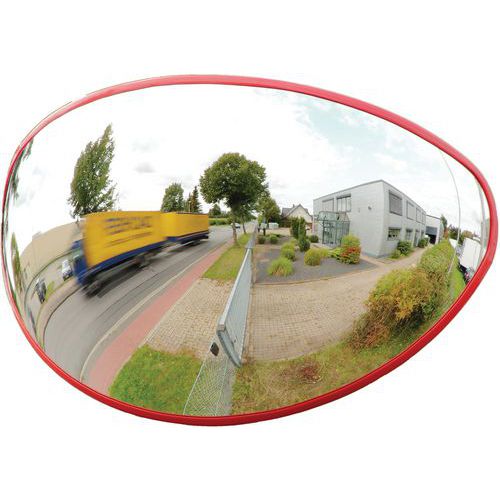 Espejo de tráfico con forma de elipse EXPLORER 180° - Dancop