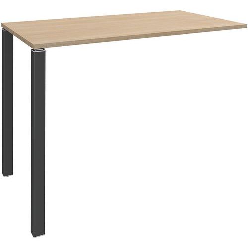 Mesa alta Gaya 2 patas 120 x H105x60 cm