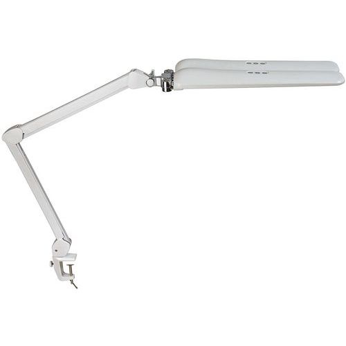 Lámpara de escritorio LED Craft Duo, blanco