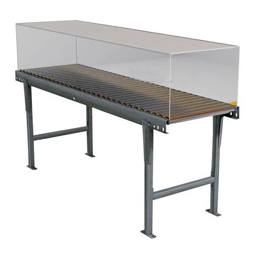 Cubierta de plexiglás para cinta transportadora, Somefi