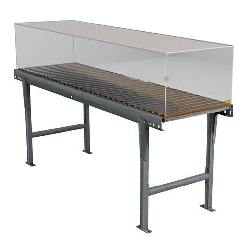 Cubierta de plexiglás para cinta transportadora, Somefi