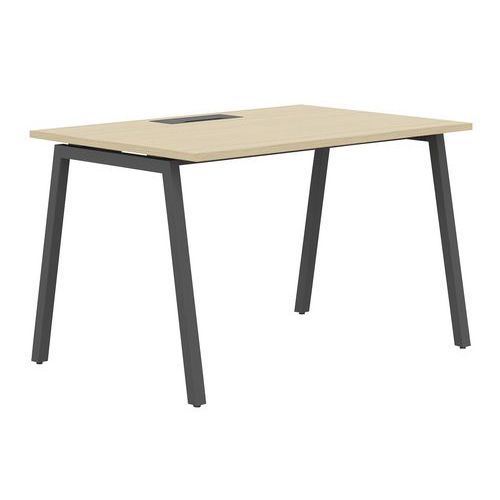 Escritorio recto 180 cm, patas en A, Misao - Manutan Expert
