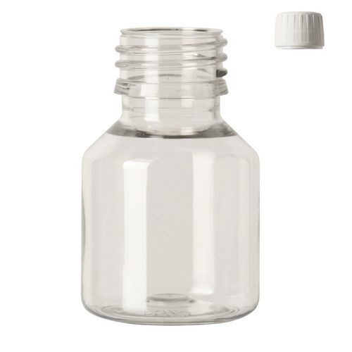 Frasco de PET Pharma Veral con tapón de seguridad - 50 a 500 mL Frasco de PET Pharma Veral con tapón de seguridad - 50 a 500 mL