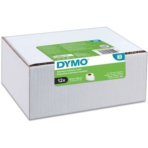 Etiqueta adhesiva dirección papel blanco LabelWriter - Dymo