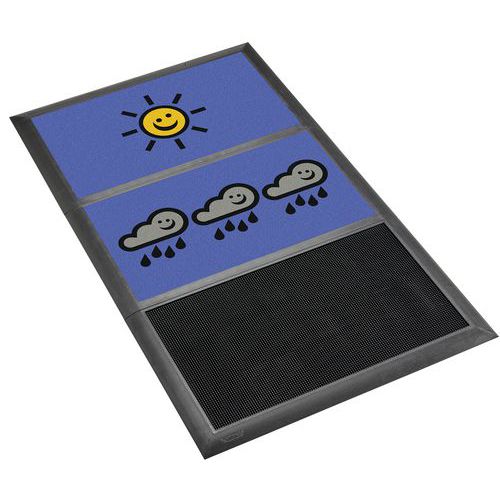 Felpudo desinfectante Sani-Master personalizable - Notrax