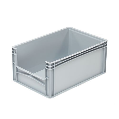 Caja norma Europa con abertura frontal- Longitud 600 mm - 44 a 64 L Caja norma Europa con abertura frontal- Longitud 600 mm - 44 a 64 L