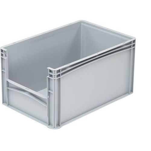 Caja norma Europa con abertura frontal- Longitud 600 mm - 44 a 64 L Caja norma Europa con abertura frontal- Longitud 600 mm - 44 a 64 L