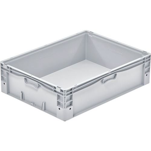 Caja norma Europa maciza - Longitud 800 mm - 49 a 168 L