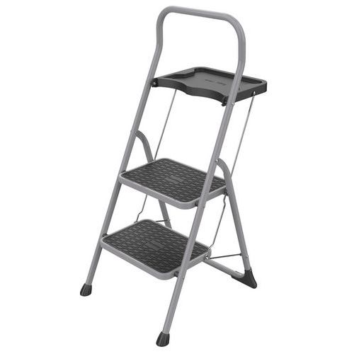 Escalerilla plegable de acero de 2 a 4 peldaños Artuconfort - Tubesca-Comabi