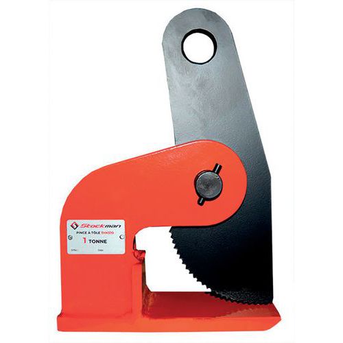 Pinza para chapa de gran estabilidad con agarre horizontal bajo 500 kg - Stockman