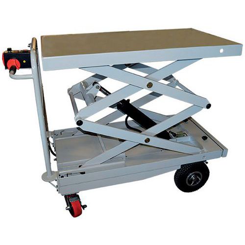 Plataforma motorizada 400 kg con elevación eléctrica - Stockman