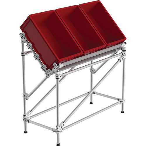 Transportador para picking con rodillos en V - Trilogiq