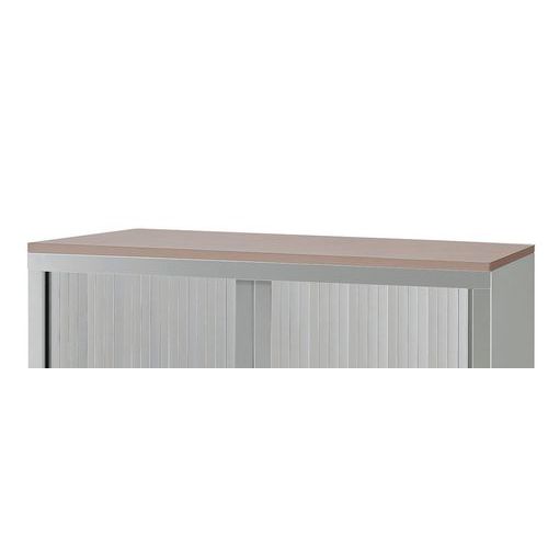 Top de acabado melaminado para armario - 120 x 44,6 cm