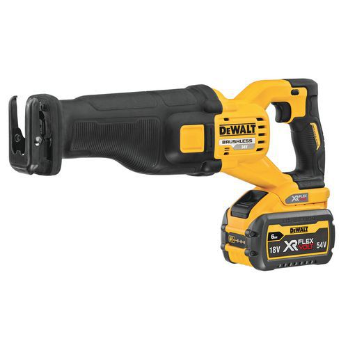 Sierra sable 54 V 2 Ah - 2 baterías y caja TSTAK - DEWALT