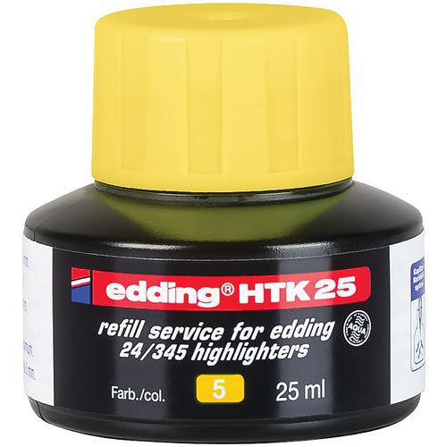 Recarga HTK25 para subrayador e24 ecoline - EDDING