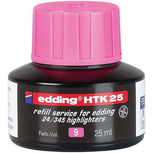 Recarga HTK25 para subrayador e24 ecoline - EDDING