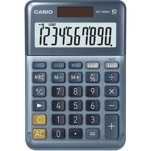Calculadora de oficina Casio MS-100EM