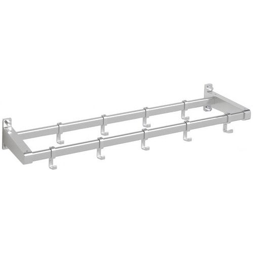 Percha mural Gardelux 1 - colgador doble  - Gardelux