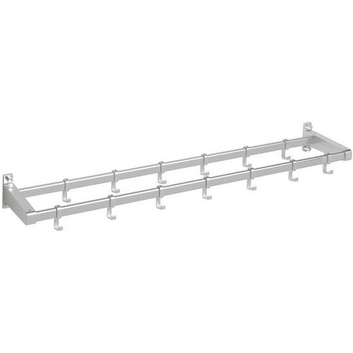Percha mural Gardelux 1 - colgador doble  - Gardelux