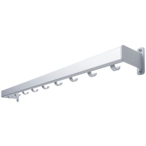 Colgador de pared de aluminio reciclado FIT 1 - Gardelux