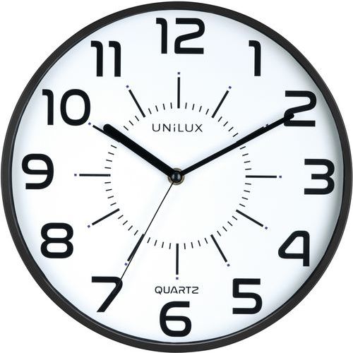 Reloj de pared Pop - Negro - Unilux