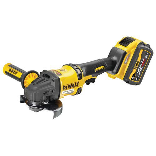 Amoladora XR 54 V 2 Ah 125 mm - 2 baterías y caja TSTAK