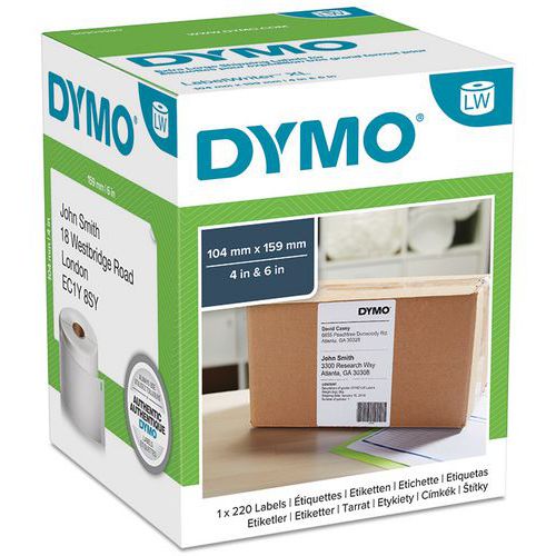 Etiqueta para Dymo LabelWriter 4XL