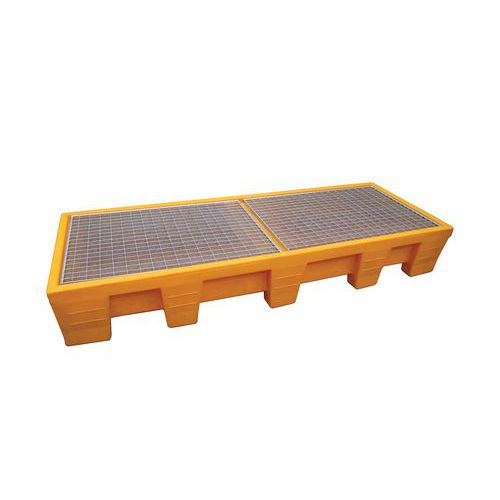 Cubeta colectora 4 bidones en línea - 450 L - EMP