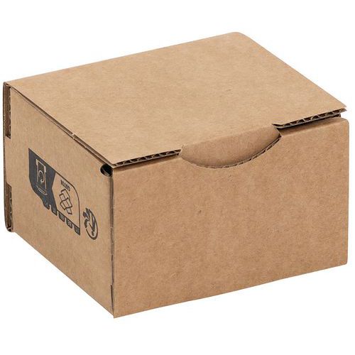 Caja para envíos de cartón kraft multiusos - Con lengüeta - Habana