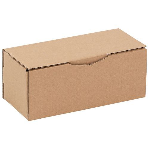 Caja para envíos de cartón kraft multiusos - Con lengüeta - Habana