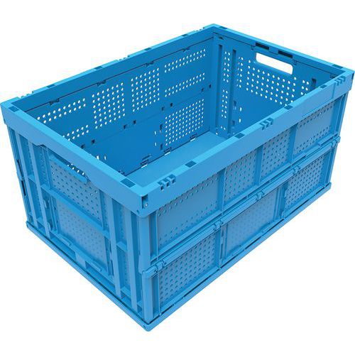 Caja plegable azul - 60 a 68 L