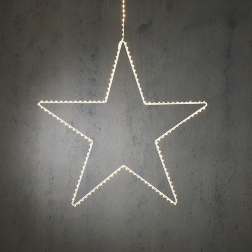 Estrella de decoración navideña LED con temporizador