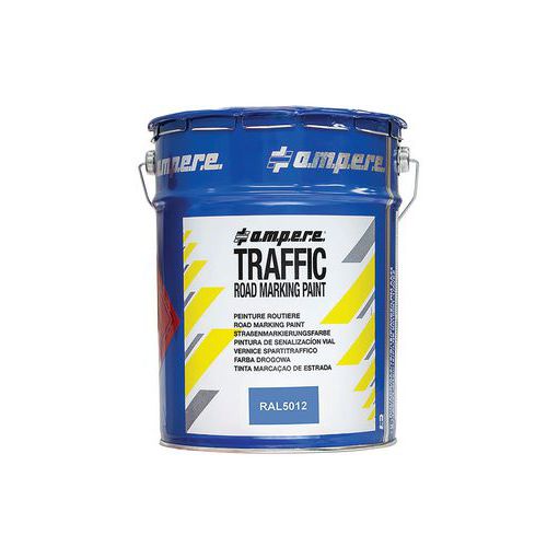 Pintura de señalización vial de marcado en suelo - 5 kg - Ampere System