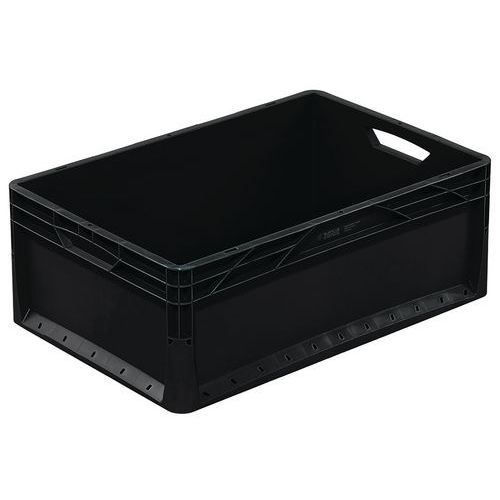 Caja Europa maciza con asas abiertas - L 400 a 600 mm - 20 a 66 L