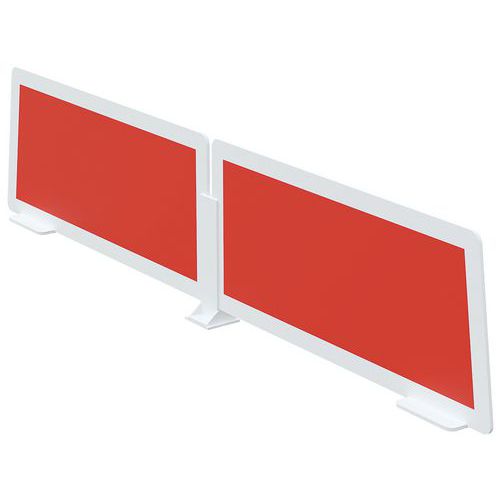 Pantalla de separación - 2 paneles - 35 × 80 cm - Meet By Paperflow