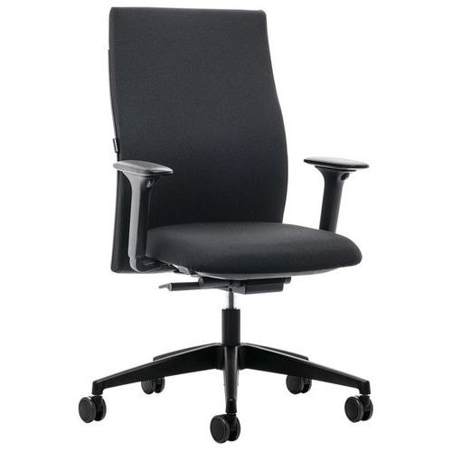Silla de oficina sincrónica y automática LX154 con reposabrazos 4D - Interstuhl Silla de oficina sincrónica y automática LX154 con reposabrazos 4D - Interstuhl