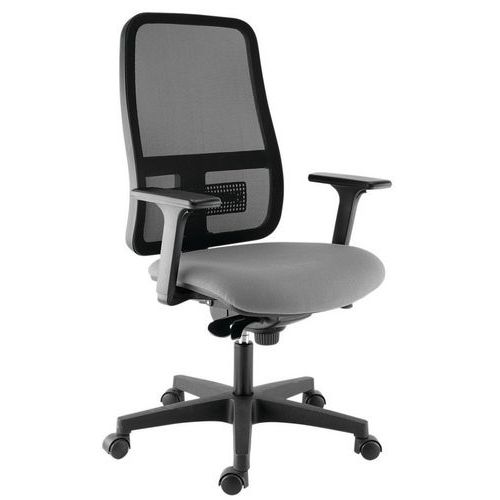 Silla de oficina ergonómica con reposabrazos 3D Buz - Sokoa