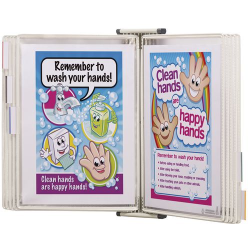 Conjunto de pared magnético antimicrobiano Sterifold - Tarifold