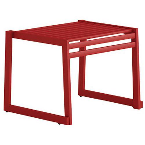 Banco sin respaldo de acero galvanizado - 60 cm - Urbantime