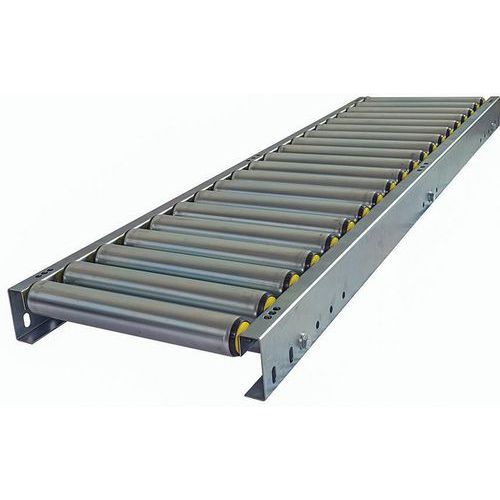 Cinta transportadora gravitacional TRS con rodillos de PVC Ø 50 mm - Somefi