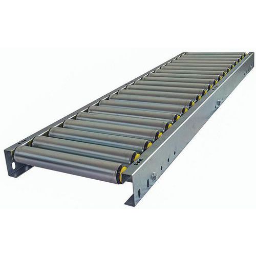 Cinta transportadora gravitacional TRS con rodillos de PVC Ø 50 mm - Somefi