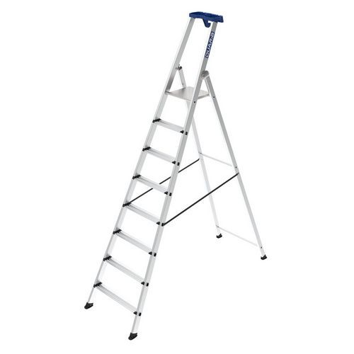 Escalera de aluminio PRO54 - De 3 a 8 peldaños - Duarib