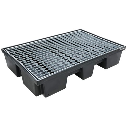 Bandeja colectora de PE reciclado, 120 L - Manutan Expert