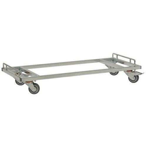 Plataforma rodante para palés - 977×420×170 mm - Manutan Expert